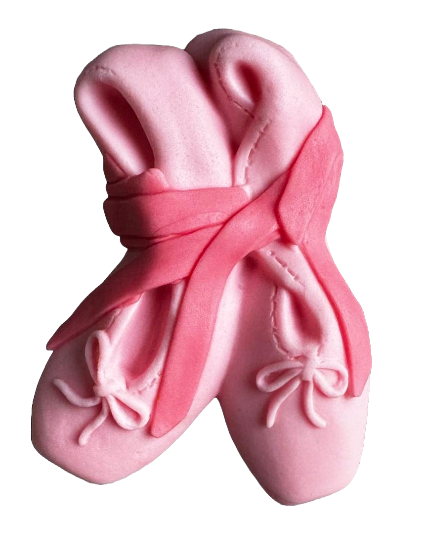 Decoratiune comestibila din zahar, Balerini Decoratiuni din Pasta de Zahar Naty Shop