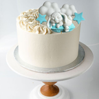 Set 7 decoratiuni comestibile din zahar, Iepuras Decoratiuni din Pasta de Zahar Naty Shop