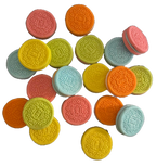 Set 5 decoratiuni comestibile din zahar, Oreo Decoratiuni din Pasta de Zahar Nati Shop