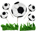 Set 7 decoratiuni comestibile, Fotbal