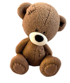 Decoratiune comestibila din pasta de zahar, Ursulet Decoratiuni din Pasta de Zahar Naty Shop