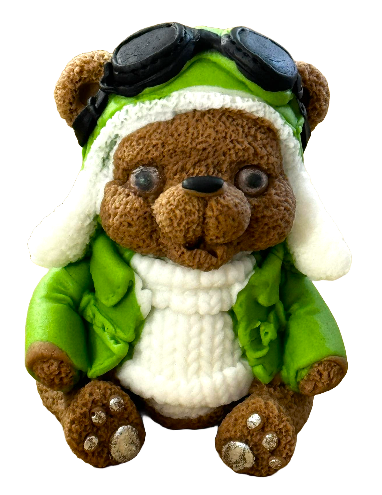 Decoratiune comestibila din zahar, Aviator Decoratiuni din Pasta de Zahar Naty Shop