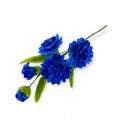 Decoratiune comestibila din zahar, Crenguta cu flori albastre Nati Shop