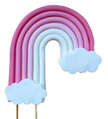 Decoratiune comestibila din pasta de zahar, Curcubeu Decoratiuni din Pasta de Zahar Nati Shop