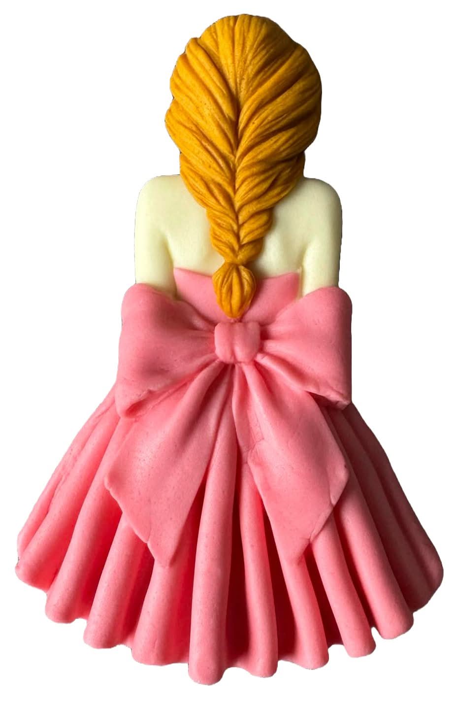 Decoratiune comestibila din zahar, Beautiful Lady Decoratiuni din Pasta de Zahar Nati Shop