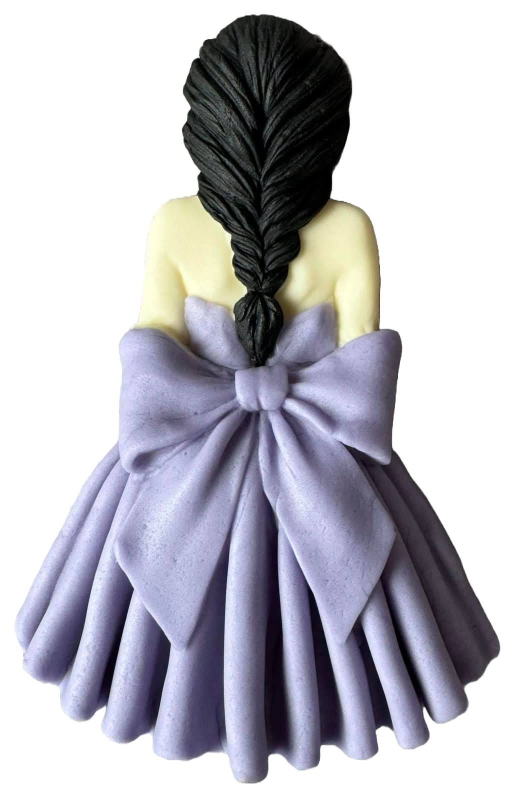 Decoratiune comestibila din zahar, Beautiful Lady Decoratiuni din Pasta de Zahar Nati Shop