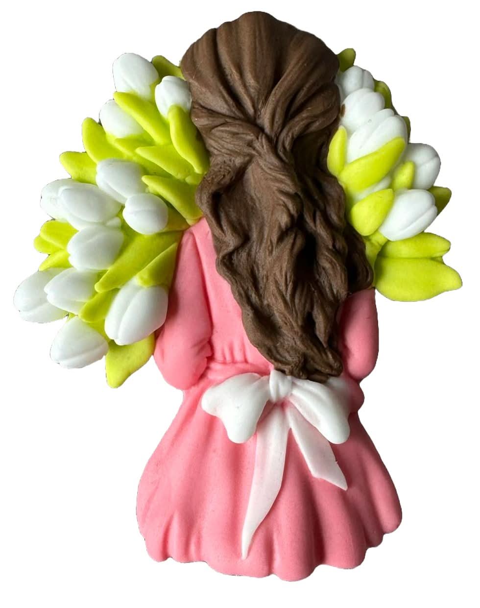 Decoratiune comestibila din zahar, Beautiful Lady Decoratiuni din Pasta de Zahar Nati Shop