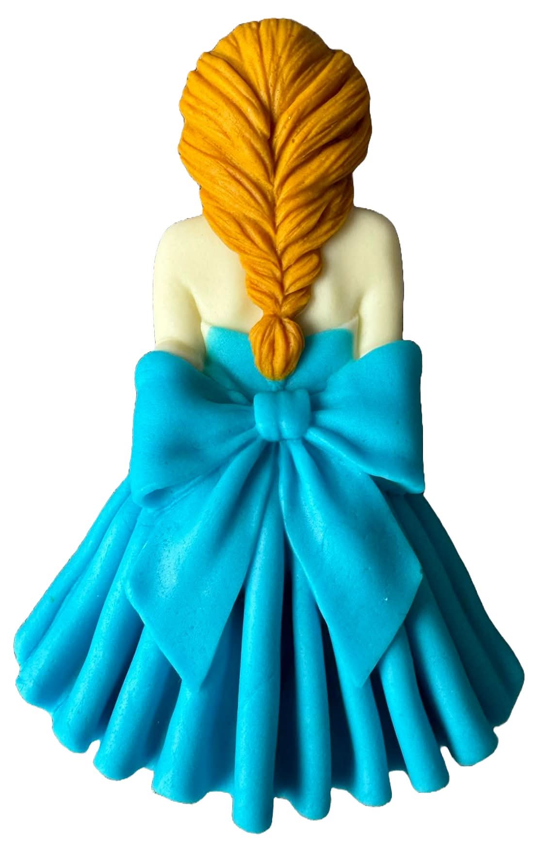 Decoratiune comestibila din zahar, Beautiful Lady Decoratiuni din Pasta de Zahar Nati Shop