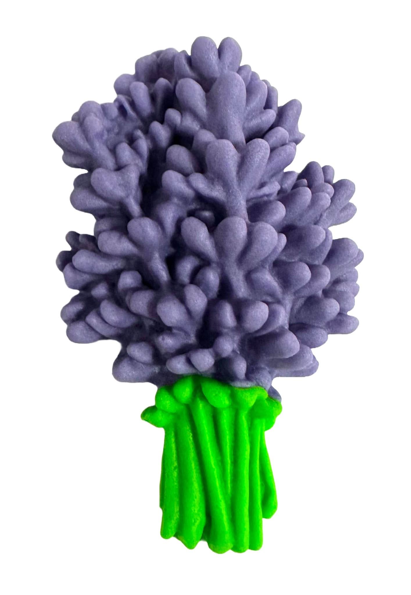 Decoratiune comestibila din zahar, Buchet de lavanda Decoratiuni din Pasta de Zahar Nati Shop
