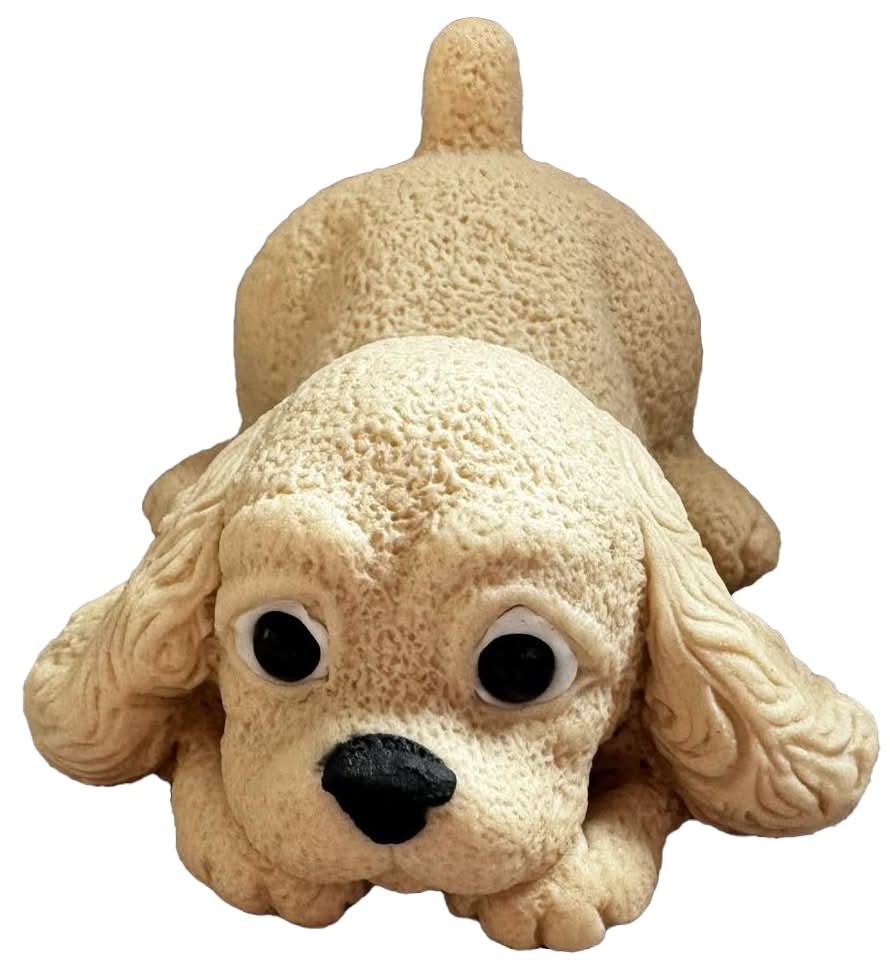 Decoratiune comestibila din zahar, Catel Decoratiuni din Pasta de Zahar Nati Shop