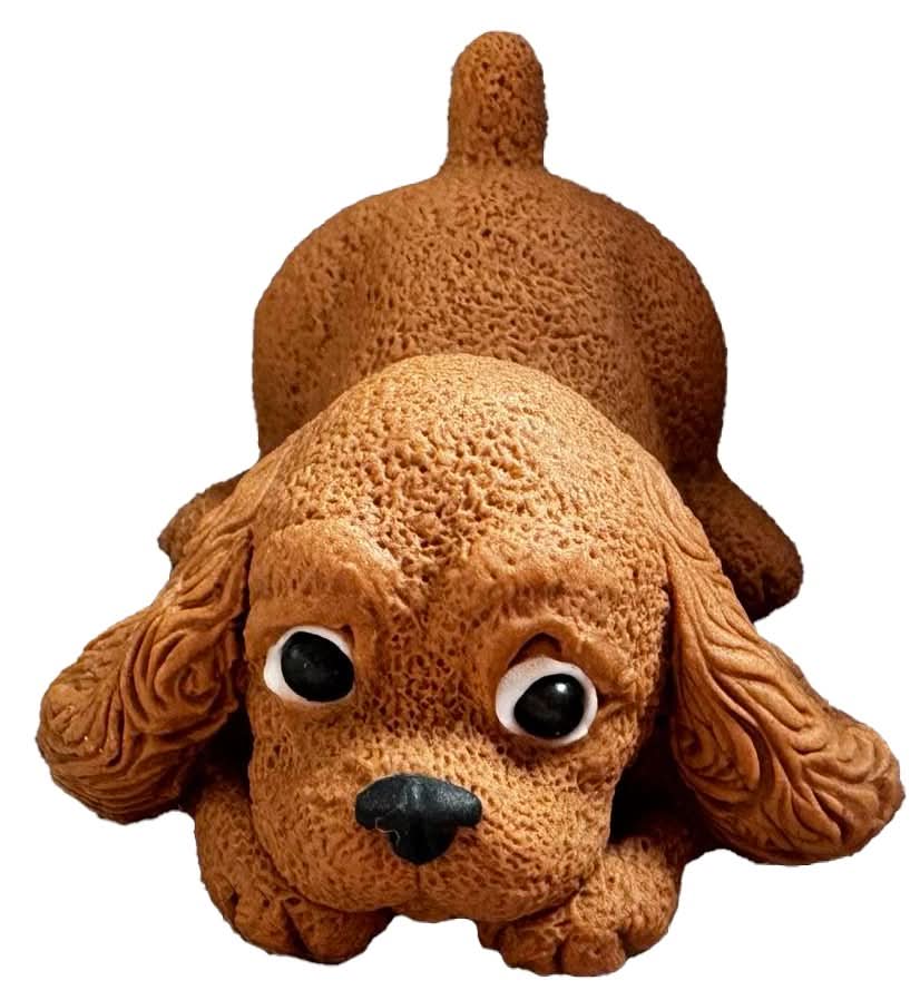 Decoratiune comestibila din zahar, Catel Decoratiuni din Pasta de Zahar Nati Shop