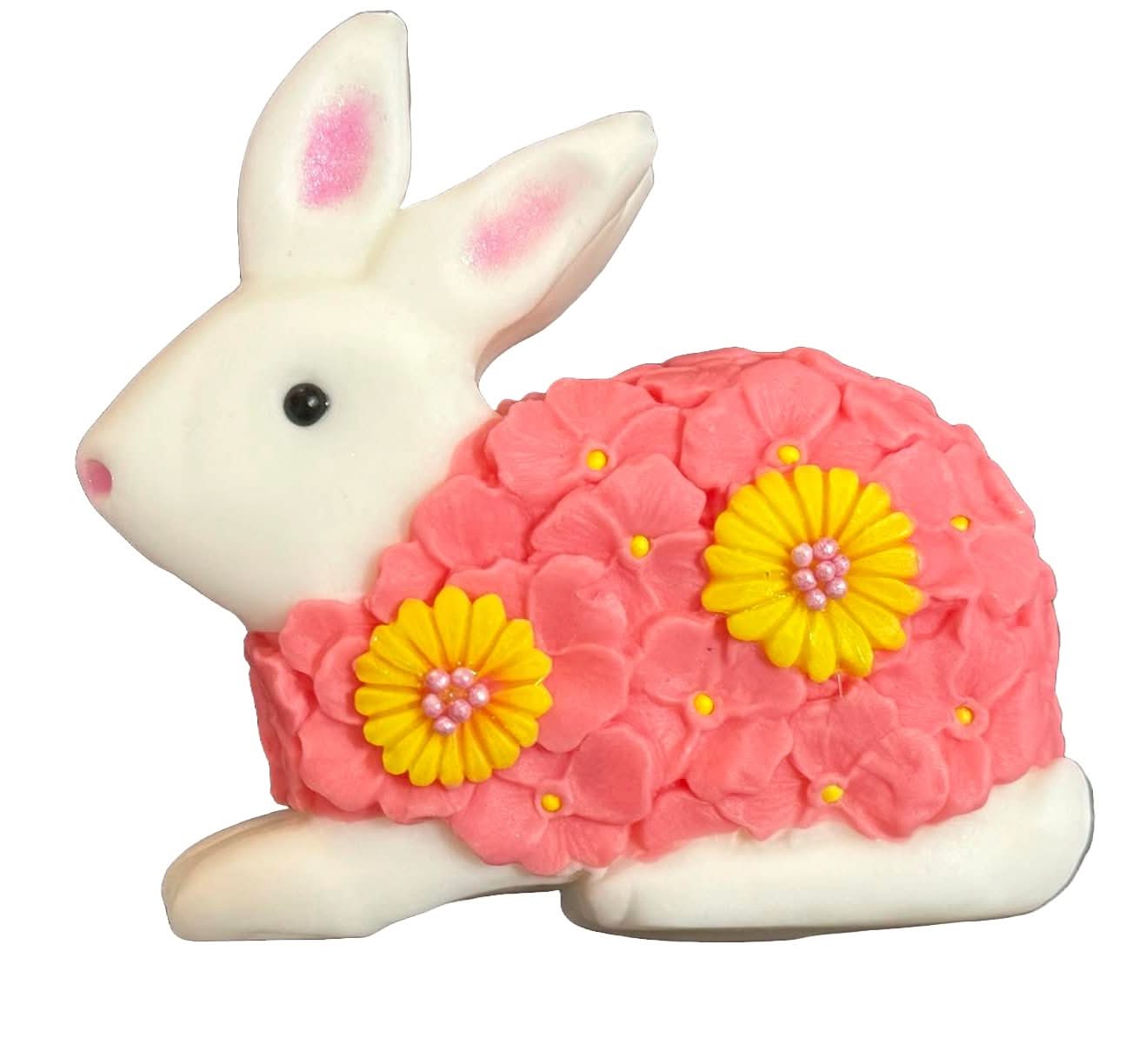 Decoratiune comestibila din zahar, iepuras Decoratiuni din Pasta de Zahar Nati Shop