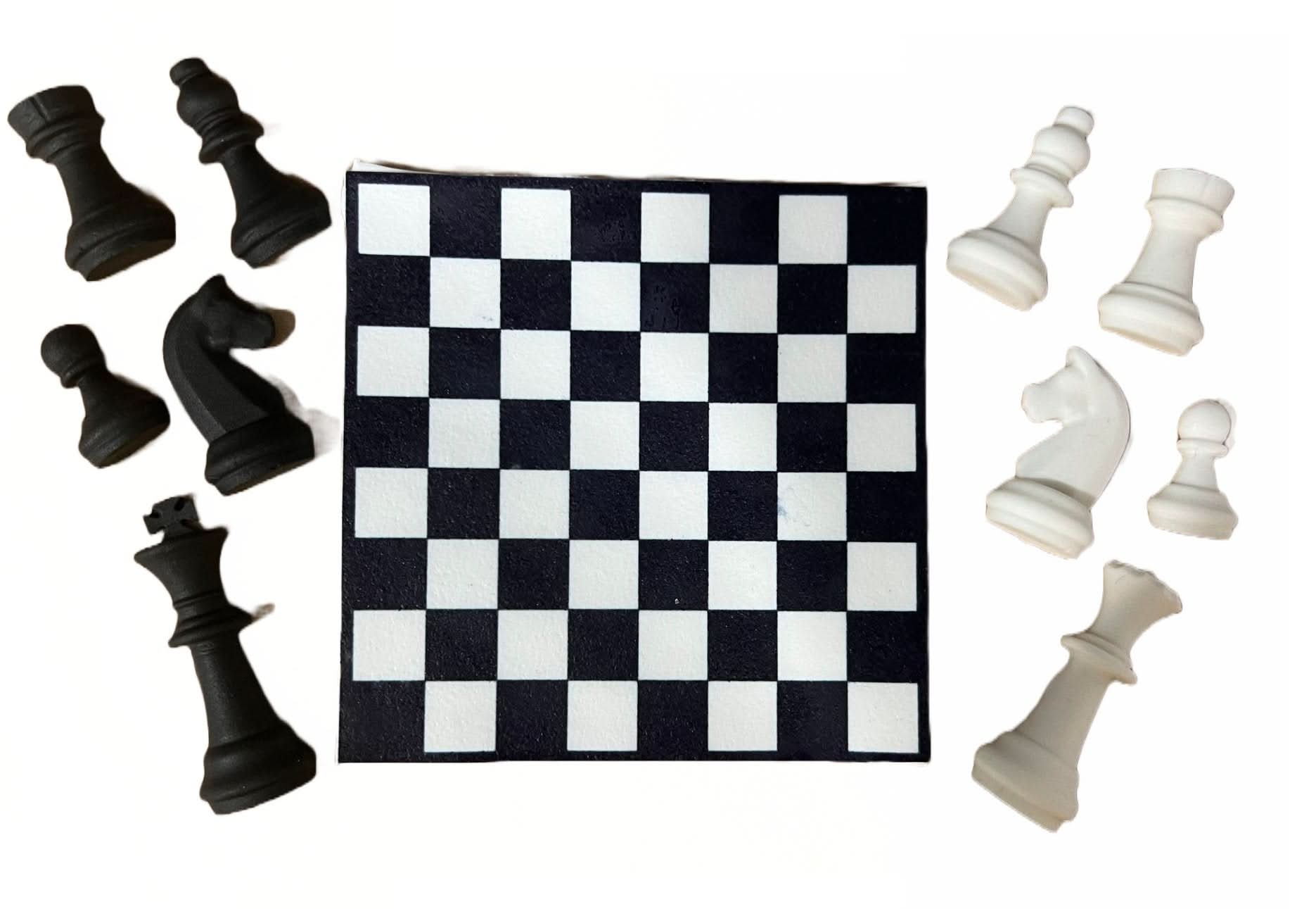 Decoratiune comestibila din zahar, Sah Decoratiuni din Pasta de Zahar Nati Shop