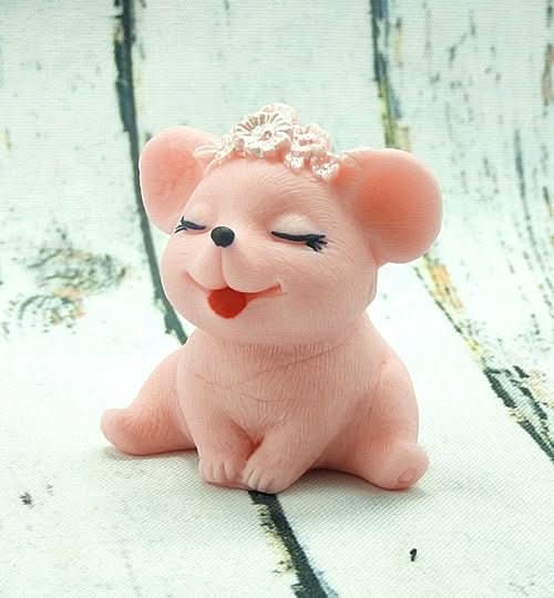 Decoratiune comestibila din zahar, Soricel Nati Shop