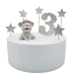 Decoratiune comestibila din zahar, Soricel Nati Shop