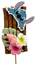 Decoratiune comestibila din zahar, Stitch Decoratiuni din Pasta de Zahar Naty Shop