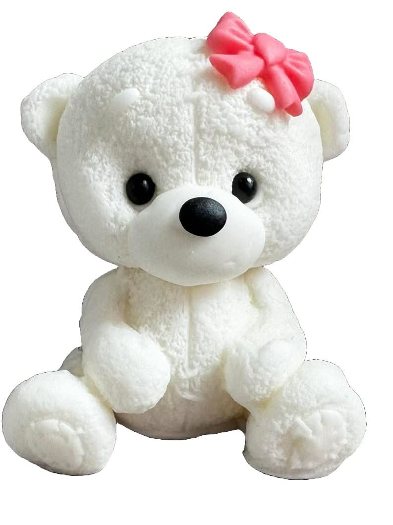 Decoratiune comestibila din zahar, ursulet Decoratiuni din Pasta de Zahar Nati Shop