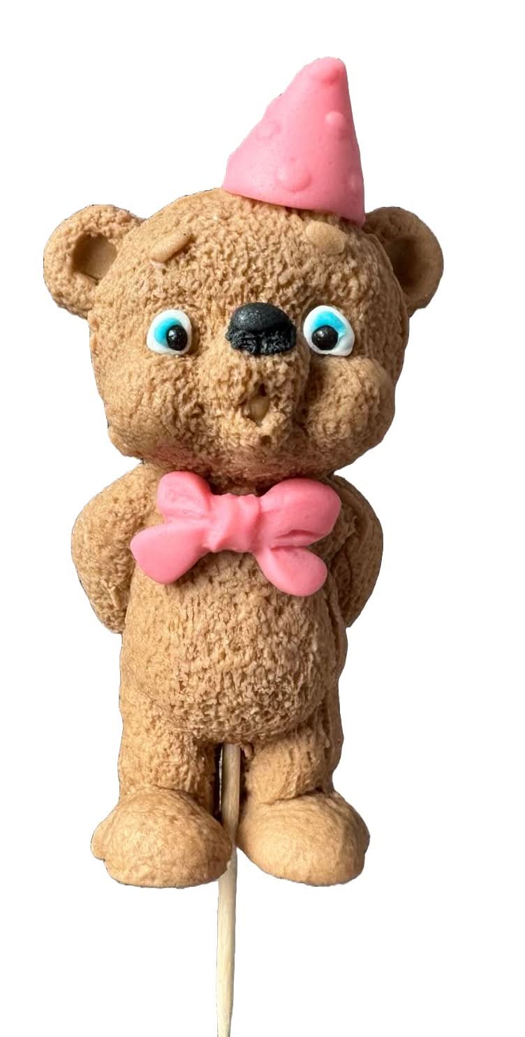 Decoratiune comestibila din zahar, ursulet Decoratiuni din Pasta de Zahar Nati Shop