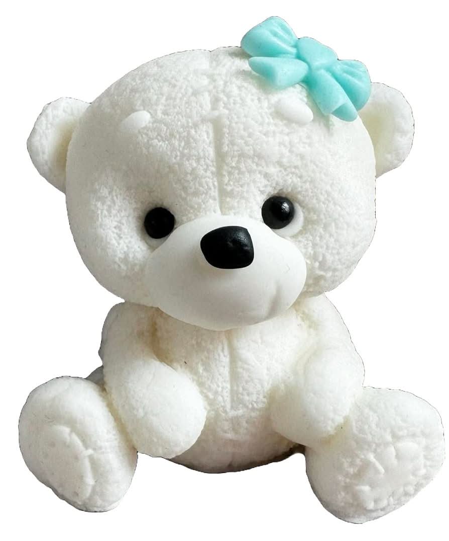 Decoratiune comestibila din zahar, ursulet Decoratiuni din Pasta de Zahar Nati Shop