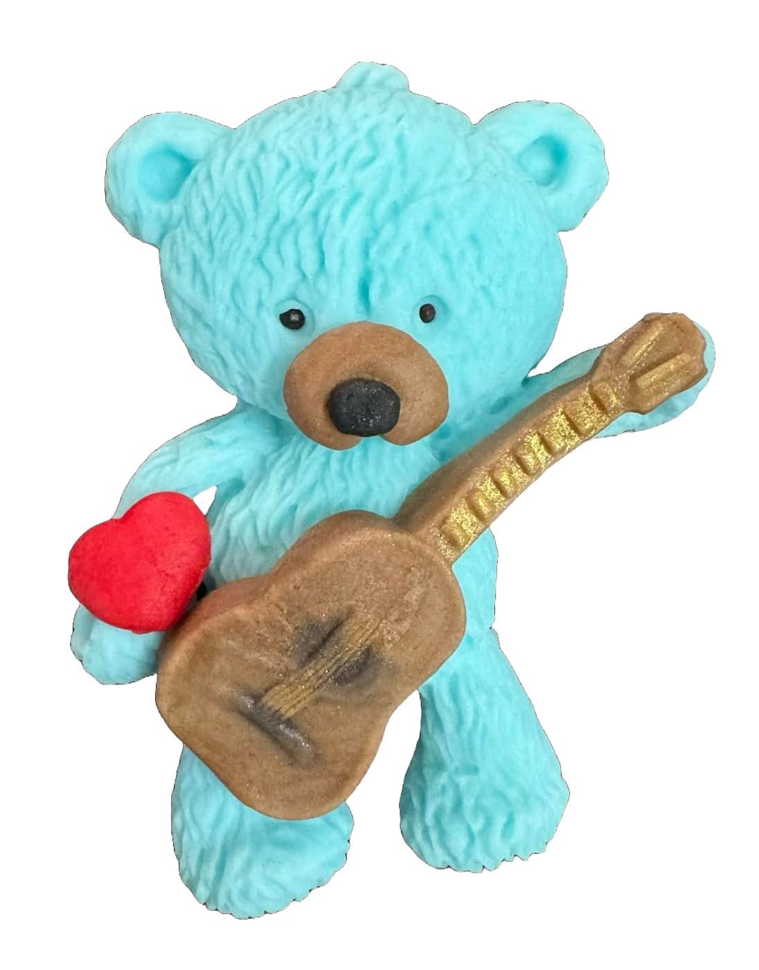 Decoratiune comestibila din zahar, Ursulet Decoratiuni din Pasta de Zahar Nati Shop