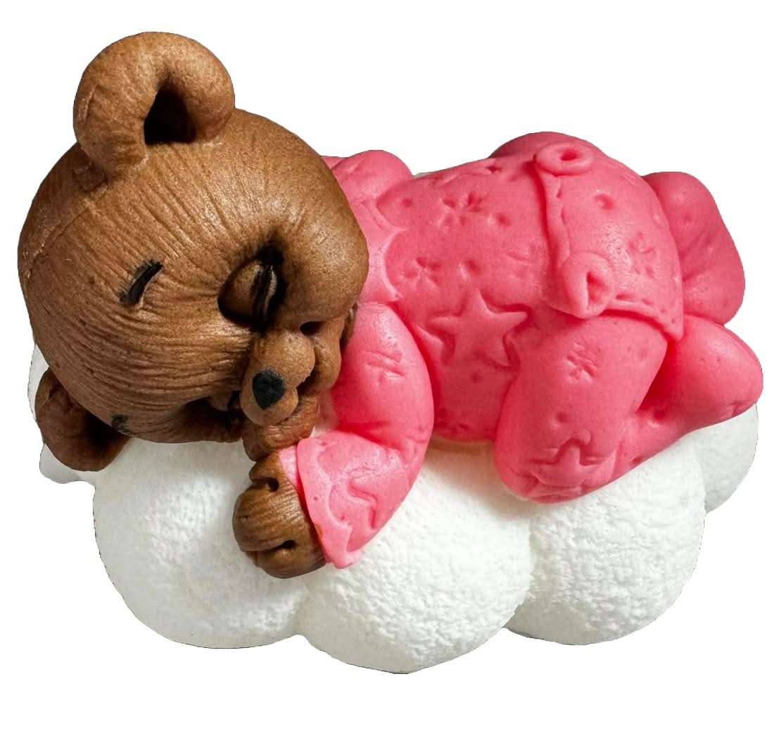 Decoratiune comestibila din zahar, Ursulet Decoratiuni din Pasta de Zahar Nati Shop