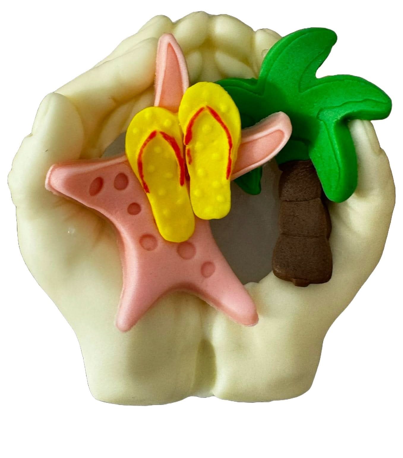 Decoratiune comestibila din zahar, Vara Decoratiuni din Pasta de Zahar Nati Shop