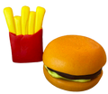 Set 2 decoratiuni comestibile, Hamburger