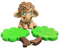 Set 3 decoratiuni comestibile din zahar, Elefant Decoratiuni din Pasta de Zahar Nati Shop